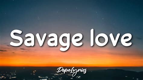 savage love song download|savage love original song.